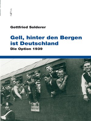 cover image of Gell, hinter den Bergen ist Deutschland
